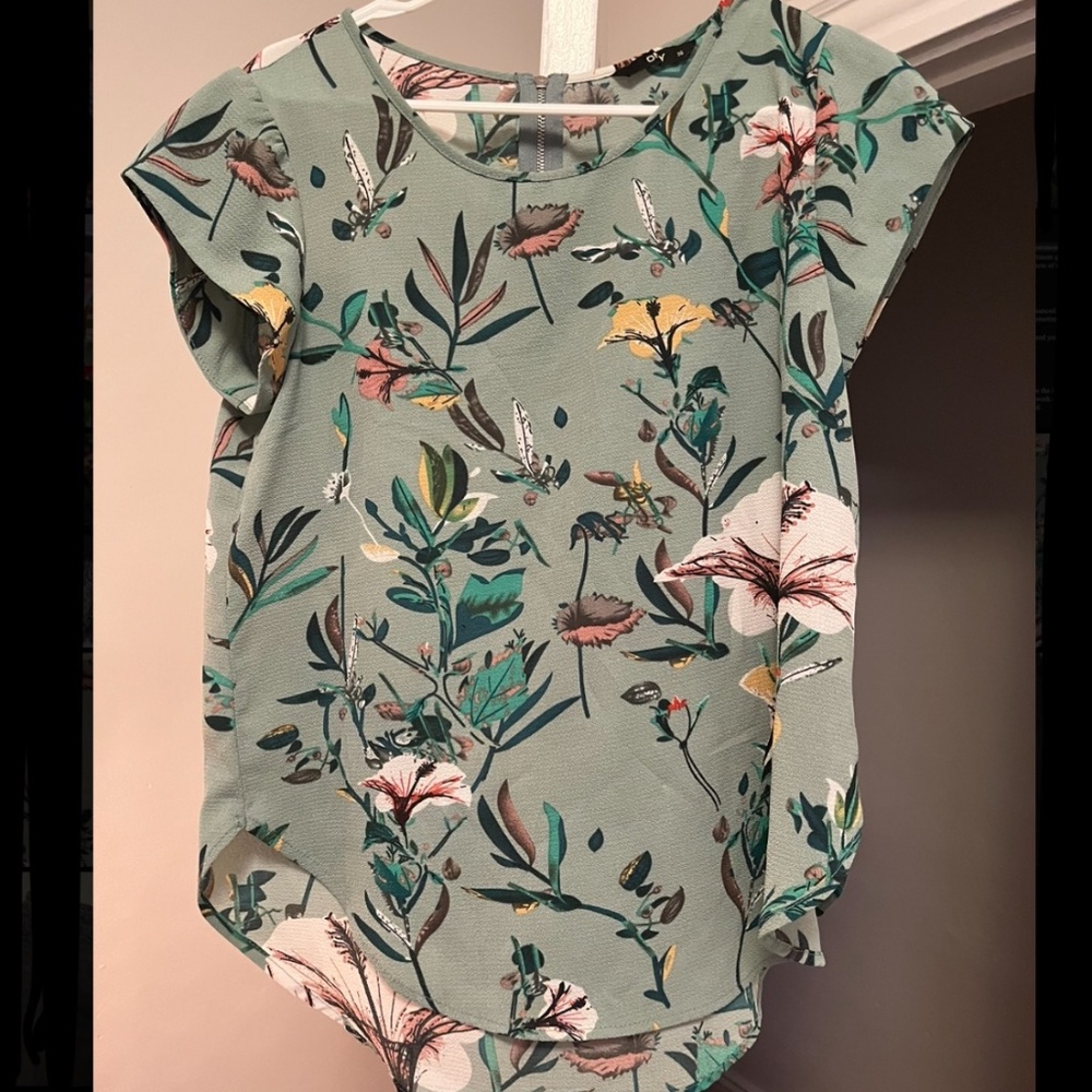 Floral T-Shirt Blouse